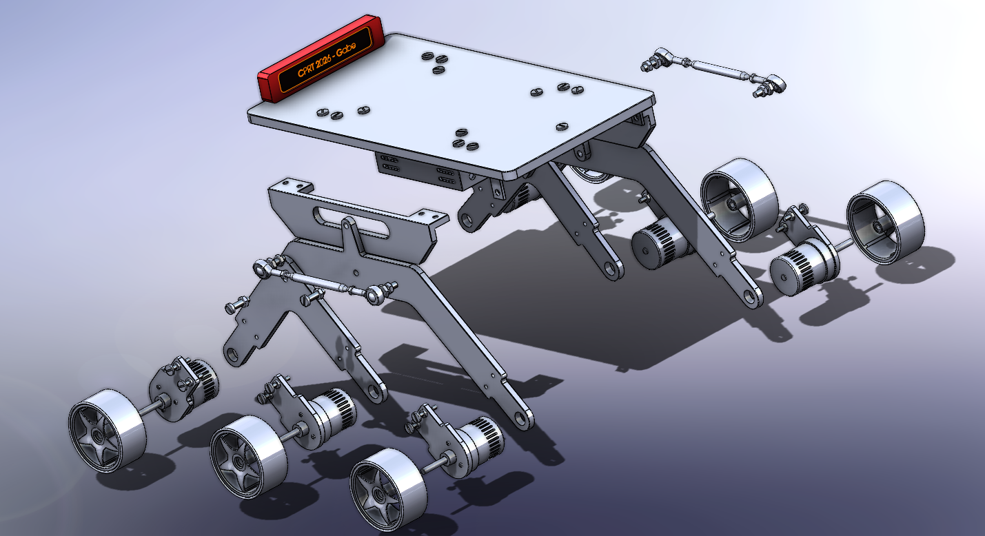Rocker-Bogie Suspension System